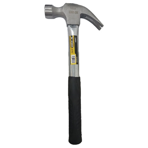 [8873] MARTILLO METALICO MANGO CAUCHO UDUKE 16 OZ (HT90043)