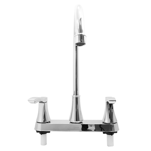 [20695] MEZCLADOR LAVAPLATOS ALETA 8" CROMADO ABS UDUKE  (HT2167)