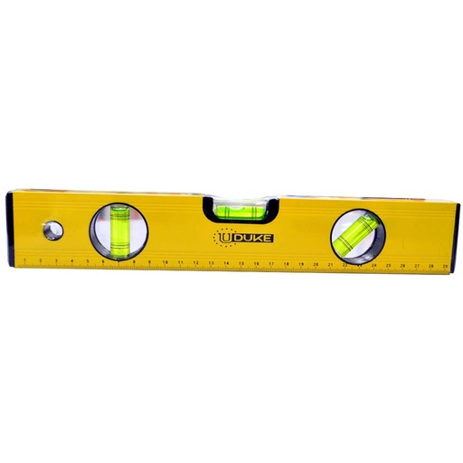 [12177] NIVEL ALUMINIO 12 AMARILLO UDUKE CON IMAN (HT90114)