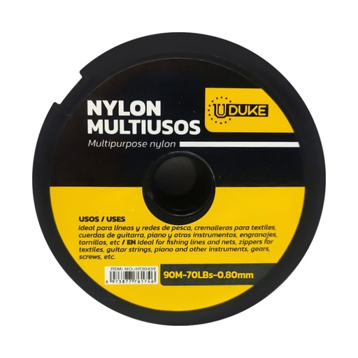 [6994] NYLON UDUKE 70 LBS CALIBRE 0.80 (HT30439)
