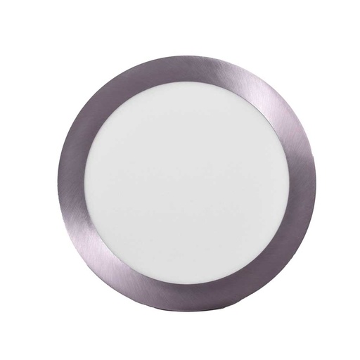 [13398] PANEL LED 18W REDONDO INCRUSTAR SATINADO LUZ DIA UDUKE (6500K) (HT80367A)