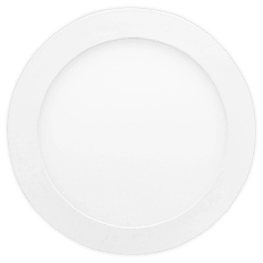 [8380] PANEL LED 9W REDONDO INCRUSTAR LUZ DIA UDUKE (6500K)(85-265V)(HT80361)(35003B)