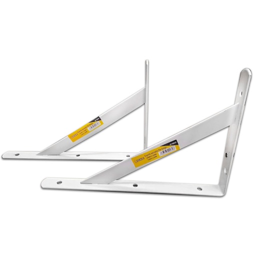 [12732] PIE AMIGO UDUKE REFORZADO BLANCO X PAR 8X5 (20X12CM)(CAL 2MM) (HT90232)