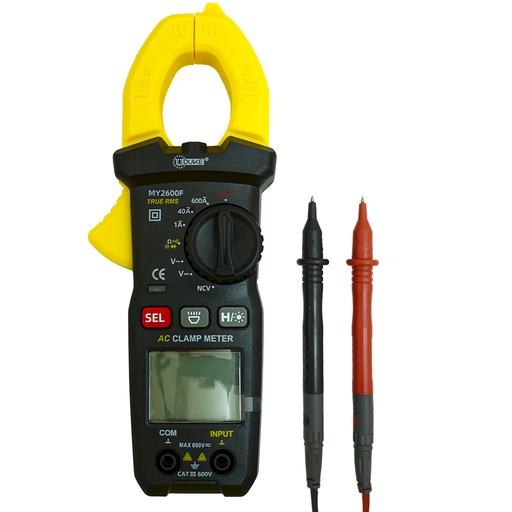 [19637] PINZA VOLTIAMPERIMETRICA 600V UDUKE (HT2068)