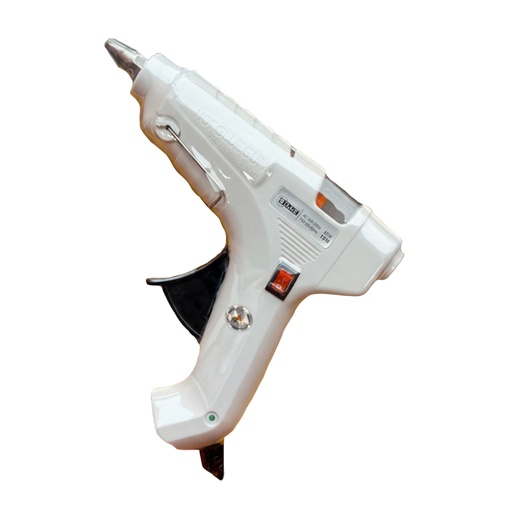 [10924] PISTOLA SILICONA UDUKE BLANCA GRANDE 80W CON SWICHE  (HT80034)