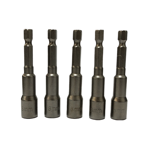[13415] PUNTA EXTENSION MAGNETICA PARA TALADRO 5/16 UDUKE X 5PCS (8X65MM) (HT1007)