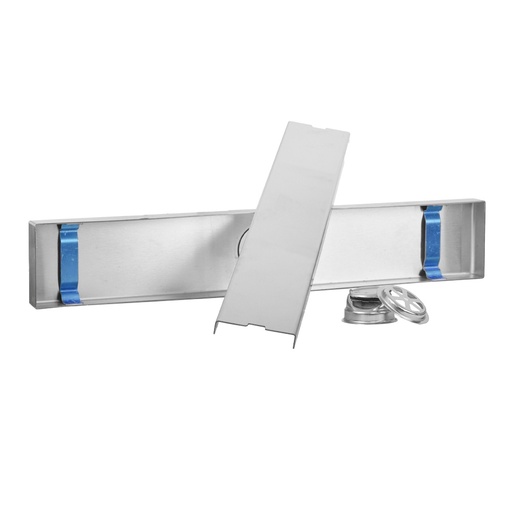 [17836] REJILLA SIFON PISO INVISIBLE ACERO INOXIDABLE 6.8x40CM UDUKE (HT1598) 