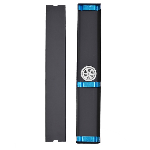 [17839] REJILLA SIFON PISO INVISIBLE ACERO INOXIDABLE 
NEGRA
6.8x50CM UDUKE (HT1601)