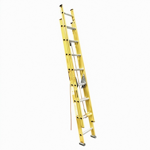 [21341] ESCALERA DE EXTENSION EN FIBRA DE VIDRIO 16 PELDAÑOS  4,88 MTS UDUKE (150KG)(HT3173)