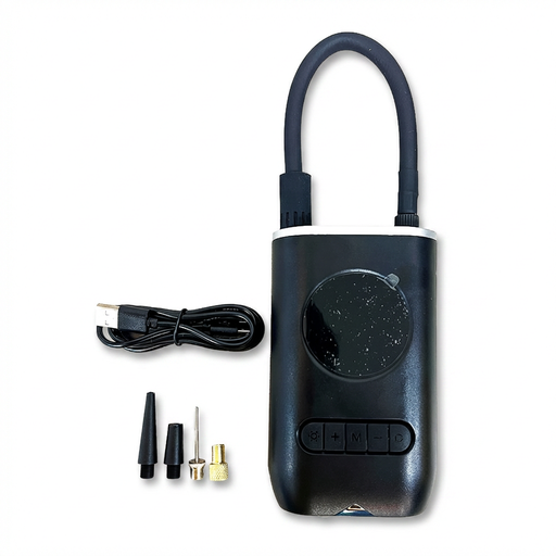 [21733] COMPRESOR DE AIRE PARA AUTOS RECARGABLE UDUKE (HT3316)