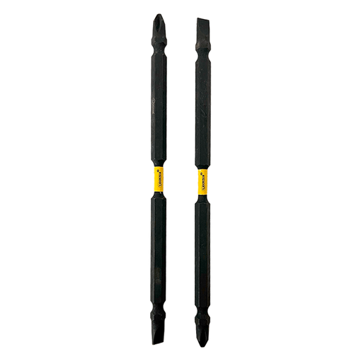 [21747] PUNTAS TALADRO IMANTADA 150MM (+)(-) JUEGO X 2 PZS UDUKE  (HT3360)