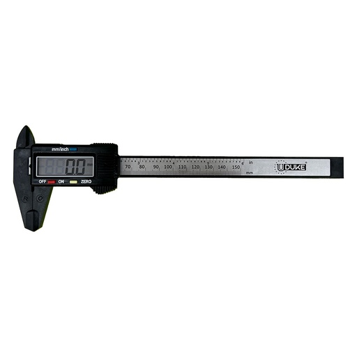 [21768] CALIBRADOR PIE DE REY 150MM-6" PLASTICO DIGITAL UDUKE (HT3390)