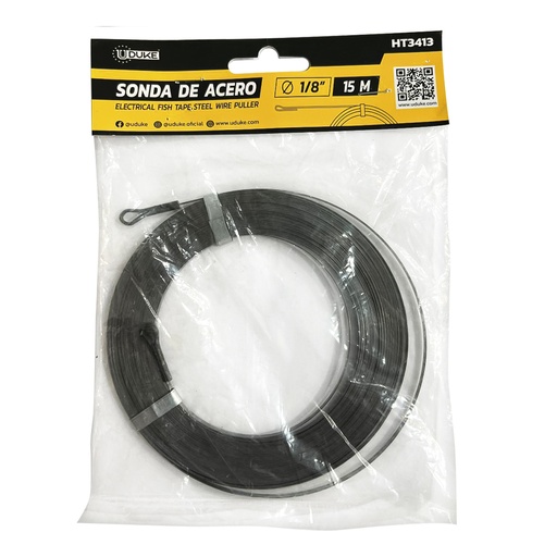 [21781] SONDA ELECTRICA 1/8" X 15M UDUKE (HT3413)